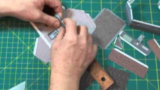 Cardstock Construction in N Scale HO Scale O Scale [upl. by Yesdnil]