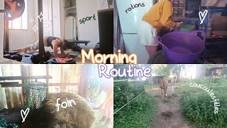 🌄 Morning routine ➡️ Boulot [upl. by Fortuna496]