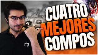 LAS NUEVAS 4 MEJORES COMPOS DE TFT PARA SUBIR ELO ✅ [upl. by Elissa]