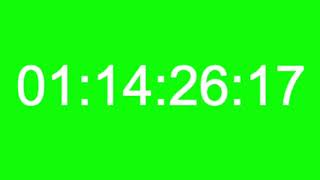 Green screen Timer Waktu timer 1 jam 2 jam Stopwatch  1080p  Timer green Screen [upl. by Hplar]