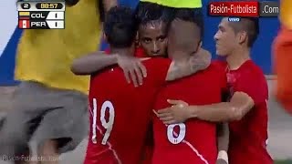 Perú 1  Colombia 1  Amistoso Internacional en Nueva Jersey  08092015 [upl. by Fleeman629]