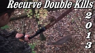 Double Recurve Bow Kills 2013 Reed amp Toth [upl. by Nidorf]