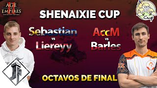 ShenAiXie Cup  Sebastian vs Liereyy  AccM vs Barles OCTAVOS DE FINAL [upl. by Wachtel]