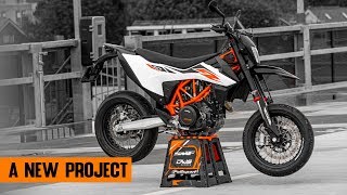 THE NEW BUILD quotKTM 690 SMC Rquot  CRASHKINGS 2020 BUILD EP 1 [upl. by Okimuk]