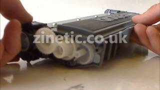 How to refill the Brother TN2310 TN2320 toner cartridge [upl. by Elyrpa210]