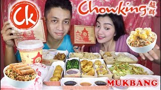 CHOWKING MUKBANG  Chinese Food [upl. by Aiuhsoj125]