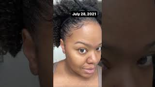 Watch Me Regrow My Edges using the Follicle Stimulating Serum by JAntoinette 1927 regrowhairline [upl. by Attenehs]