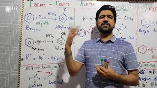 Friedel crafts reaction  Electrophilic substitution reactions of benzene [upl. by Nraa]