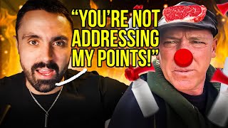 JOEY CARBSTRONG NONSTOP ROASTS CLOWN FARMER ON LIVE TV [upl. by Nariko834]