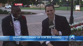 Local track and field star Grant Holloway up for big award [upl. by Coulson461]