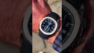 Patek Philippe Aquanaut Chronograph Blue 5968G patekphilippe luxury watch shorts [upl. by Baseler]