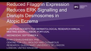 Reduced Filaggrin Expression Reduces ERK Signaling and Disrupts Desmosomes in Atopic Eczema [upl. by Zetrok44]