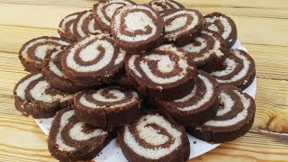 Rollad me Kokos Embelsire  Cake Rolls with Cocos sofrashqiptare [upl. by Emirej216]