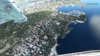 Microsoft Flight Simulator  Split Croatia World Update XIV Central Eastern Europe [upl. by Clayberg]