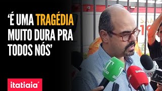 VICEGOVERNADOR MATEUS SIMÕES FALA SOBRE A TRAGÉDIA COM OS BOMBEIROS EM OURO PRETO [upl. by Eyla]