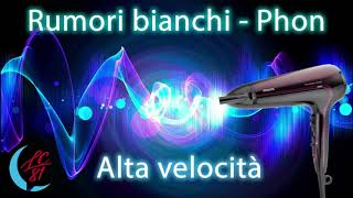 Rumori Bianchi Phon Alto per Rilassarsi e Addormentarsi per Bambini e Neonati e per Studiare [upl. by Aseen713]