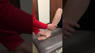 Ankle Anterior Drawer Test amp Alternative Anterior Drawer Test [upl. by Allsun]