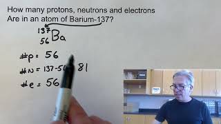 How many protons neutrons electrons Isotope notation 2 Chemistry Homework [upl. by Forsyth]