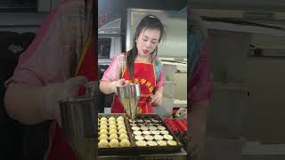 Complete Takoyaki Making Process  Asian Street Food streetfood asianfood takoyaki [upl. by Chaiken827]