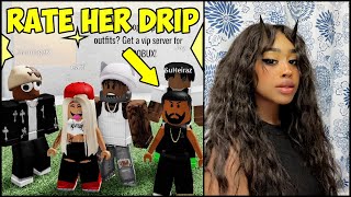 RATING SUHEIRAS OUTFITS WITH MY quotGIRLFRIENDquot GATTI 😍🔥 ROBLOX MUST WATCH [upl. by Lehman]