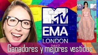 MTV EMA 2017 Ganadores y PEORES VESTIDOS  EsMiHit [upl. by Leahcir]