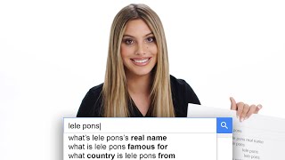 Lele Pons Answers the Webs Most Searched Questions  WIRED [upl. by Yelnikcm]