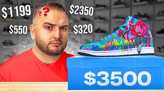 Artist Guesses The Price of Custom Sneakers  Ep 07 [upl. by Sirrad422]