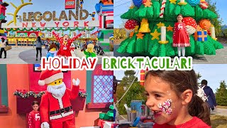 HOLIDAY BRICKTACULAR 2024 Christmas at Legoland New York [upl. by Rockie]