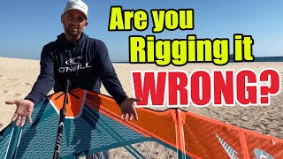 Full Guide to rigging a Sail  Tips and Tricks with Ben Proffitt [upl. by Melliw]