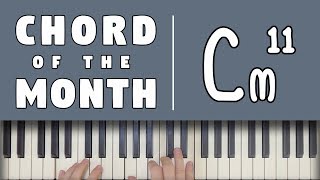 Minor 11 Chord Voicing  Chord of the Month 4 [upl. by Odlanra]