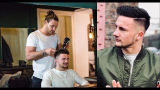 Haarstyling TUTORIAL für Männer bei kurzen Haaren  Die BESTEN Tipps [upl. by Holladay941]