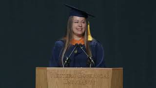 WGU 2024 Cincinnati Commencement Leavitt School of Health amp School of Education Grad Speaker Tiara [upl. by Oremor895]