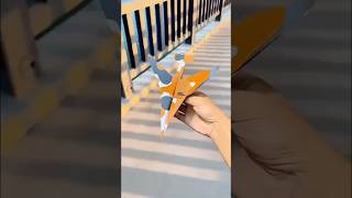 I MADE THE WORLD BEST PAPER PLANE BOOMERANG 🪃trending pakistan india subscribe [upl. by Acirretahs842]