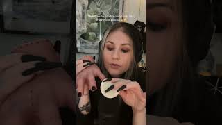 ASMR  Thing didn‘t like the black nailpolish ☹️🖤💅 asmr halloweenasmr [upl. by Shaikh]