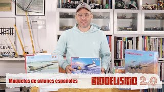 Maquetas de AVIONES ESPAÑOLES  Un hobby para los amantes de las alas [upl. by Amej]