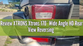 Review XTRONS Xtrons 170° Wide Angle HD Rear View Reversing Camera Waterproof with CMOS Imaging Sens [upl. by Melloney]