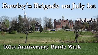 Rowleys Brigade on July 1st  161st Anniversary Battle Walk with Ranger Matt Atkinson [upl. by Euseibbob374]