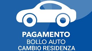 Bollo auto e cambio di residenza cosa cè da sapere con esempio pratico [upl. by Russi81]