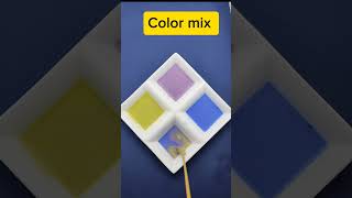 Color mixing with water colormixing mixedcolors toys colors coloration satisfying drawing [upl. by Novled]