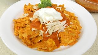 Chilaquiles Rojos A mi Estilo [upl. by Aceissej]