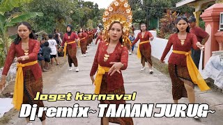 joget karnaval dj remix quotTAMAN JURUGquot  team pemuda dan srikandi desa bacem [upl. by Wyler]