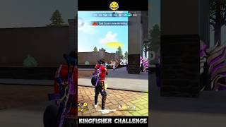 KINGFISHER CHALLENGE 😂  SKYDEMON freefire skydemon freefireshorts gaming shorts [upl. by Ravahs]