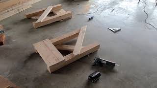 A Dentist Builds Rex Kruegers English Joiners Bench Part 2 [upl. by Aridatha]