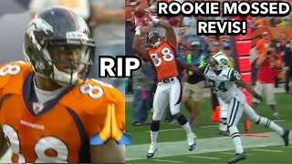 ‘ROOKIE’ Demaryius Thomas TESTED Darrelle Revis WR vs CB Demaryius Thomas vs Darrelle Revis [upl. by Nailluj]