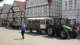 Großer Festumzug beim Schützenfest in Gifhorn 2023  Marktplatz [upl. by Courtenay]