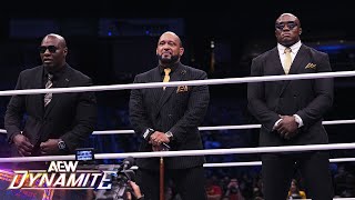 Bobby Lashley amp The Hurt Syndicate lay out their mission statement  11624 AEW Dynamite [upl. by Nennarb]