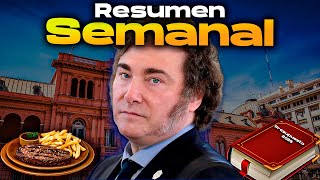 EL POLÉMICO ASADO EL REVOLUCIONARIO PRESUPUESTO Y EL PARO EN AEROLÍNEAS – RESUMEN SEMANAL [upl. by Thorma]