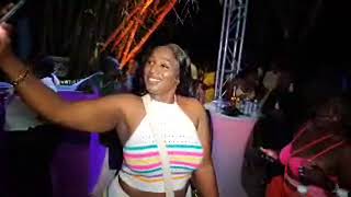 DEXTA DAPS amp FRENZ SEAVIEW GARDENS PARTY IN OCHO RIOS LIVE DANCEHALL Video Face Dancehall Music [upl. by Yehtomit]