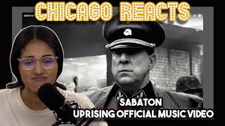 SABATON  Uprising Official Music Video  First Time Reaction [upl. by Nayek]