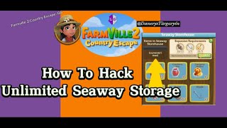 Hack Unlimited Seaway Farmville 2 Country Escape farmville2 gameguardian [upl. by Jaal342]